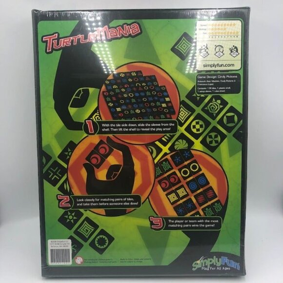 Turtlemania Game NIB The Matching Game Party Family Fun Game - Picture 5 of 11